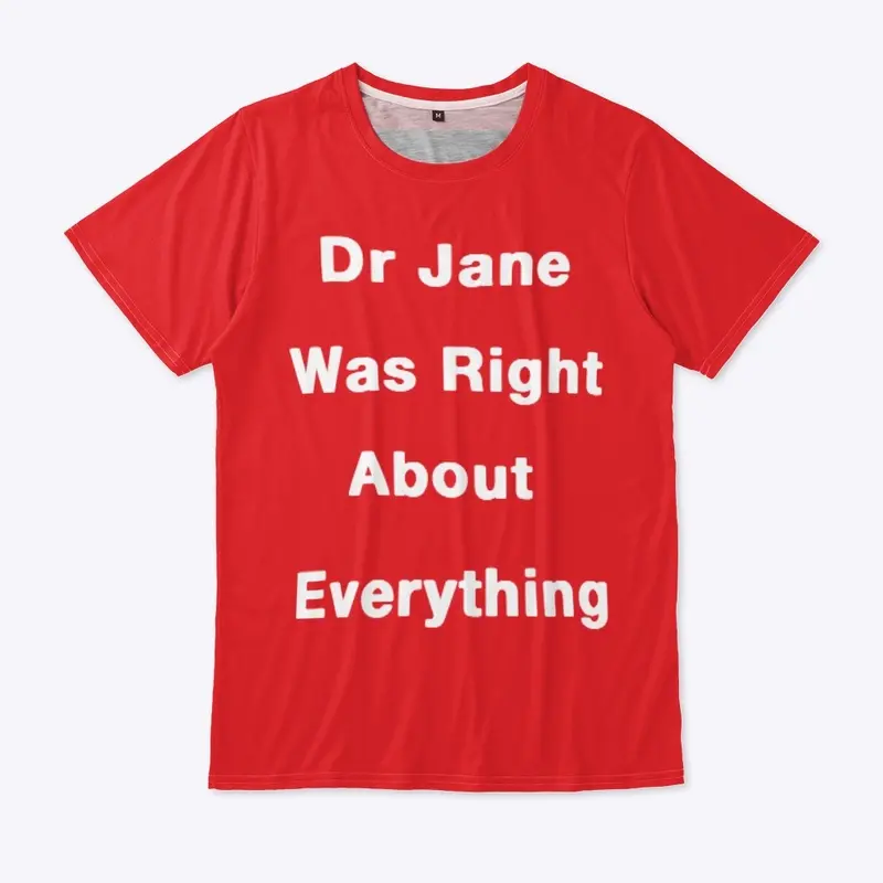 Dr Jane Was Right 