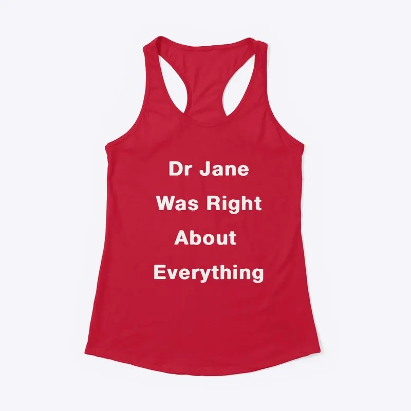 Dr Jane Was Right 